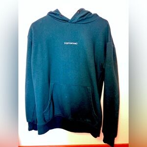 Emerald green optimism hoodie